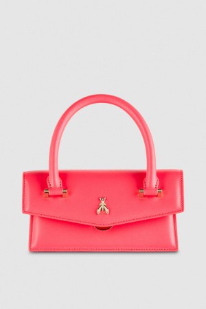 Patrizia Pepe Fly Bamby Shoulder Bag With Handles ροζ | GLUWNJR-21