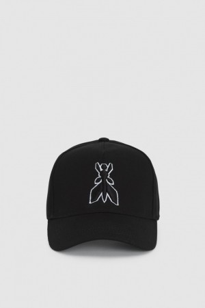 Patrizia Pepe Fly Baseball Cap μαυρα | VYHDJEU-45