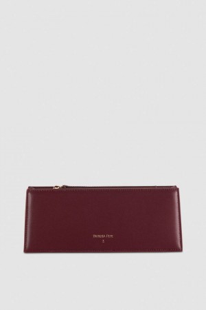 Patrizia Pepe Leather Shoulder Pocket Bag μωβ | CHBWTXE-14