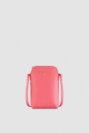 Patrizia Pepe Phone Holder With Shoulder Strap ροζ | HNLMUPB-49