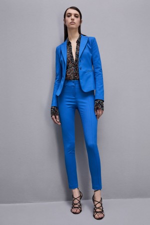 Patrizia Pepe Slim Pants μπλε | OKMIXDE-41